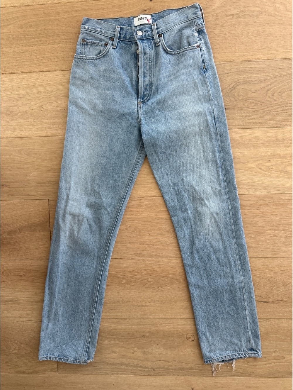 AGOLDE 90’s Pinch Waist High Rise Straight Leg Jeans Size 25